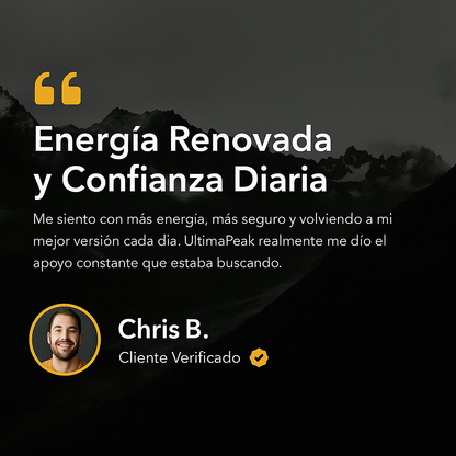 Shilajit Fuerza Total | Más energía, resistencia y vitalidad real en un solo comprimido diario.